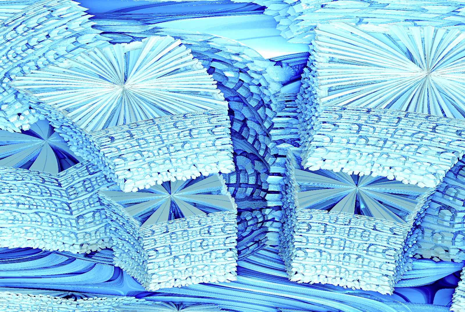 Ice Cubes in the Icebox Fractal